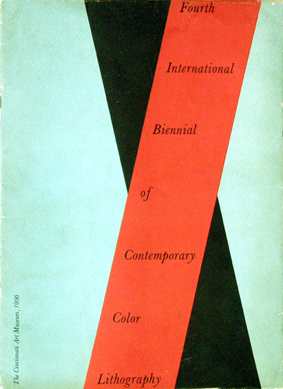 Cincinnati Art Museum, litho catalog, 1952